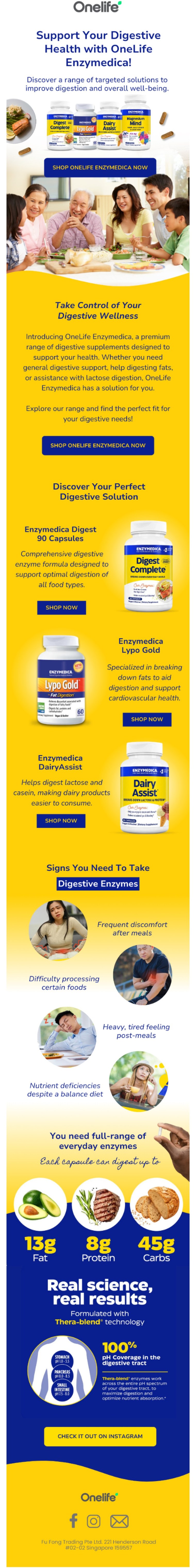Ecommerce campaign email design