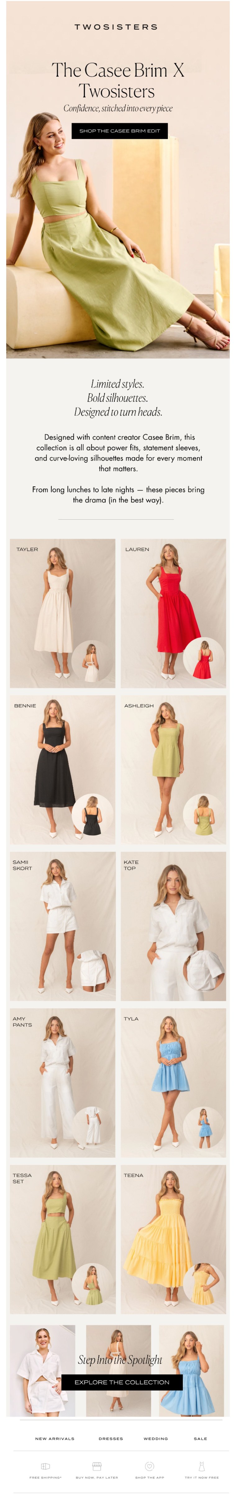 Ecommerce campaign email design